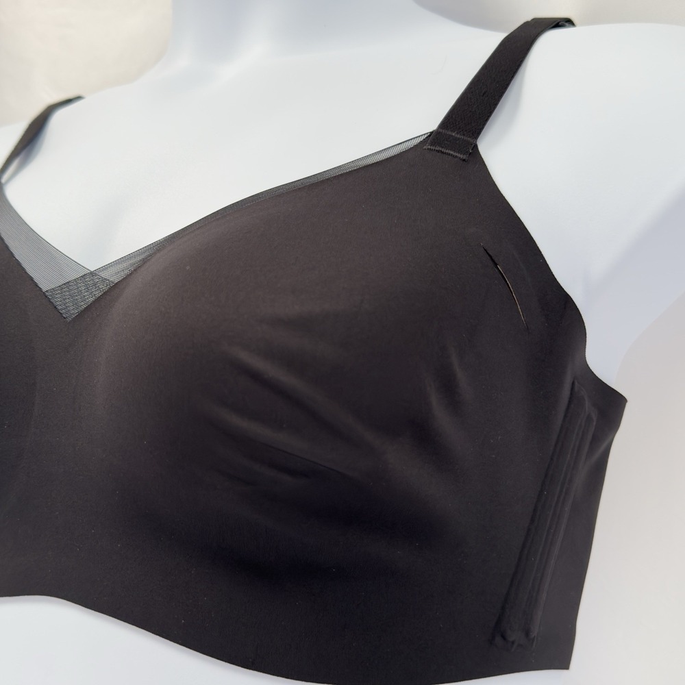 Honeylove CrossOver Contour Bra 36D/DD Black Wireless Full Coverage LWBR0303 - Picture 7 of 11